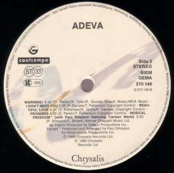 2LP Adeva: Adeva!