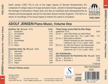 CD Adolf Jensen: Piano Music, Volume One