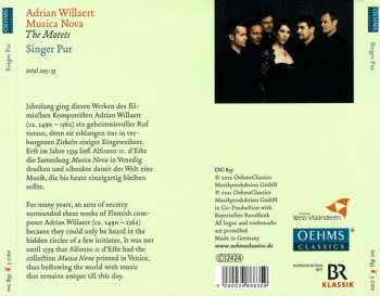 3CD Singer Pur: Musica Nova (The Motets)