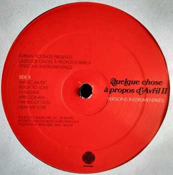 LP Adrian Younge: Quelque Chose À Propos D'Avril II (Versions Instrumentales)