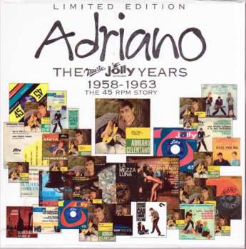 33SP/Doos Adriano Celentano: Gli Anni Music Jolly 1958-1963 - La Storia Dei 45 Giri = The Music Jolly Years 1958-1963 - The 45 Rpm Story CLR | DLX | LTD | NUM