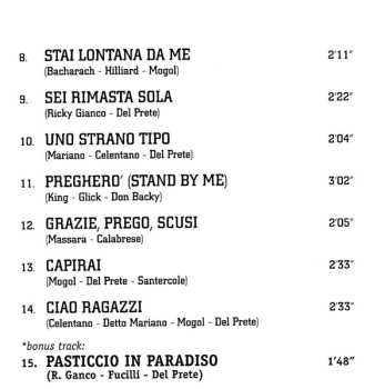 CD Adriano Celentano: La Festa