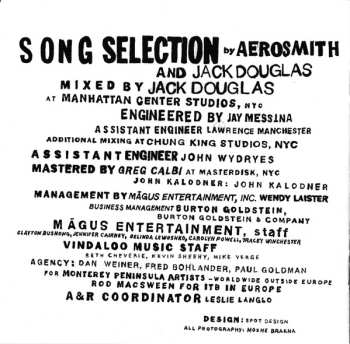 2CD Aerosmith: A Little South Of Sanity