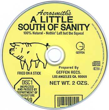 2CD Aerosmith: A Little South Of Sanity