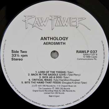 2LP Aerosmith: Anthology