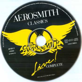 CD Aerosmith: Classics Live Complete