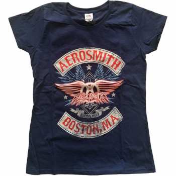 Merch Aerosmith: Dames T-shirt Boston Pride 