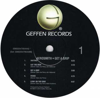 2LP Aerosmith: Get A Grip