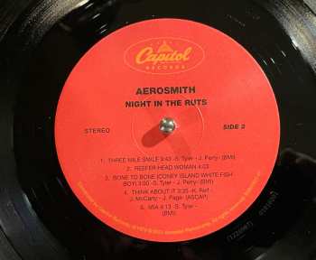 LP Aerosmith: Night In The Ruts