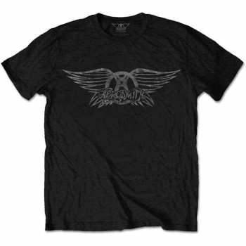 Merch Aerosmith: T-shirt Vintage Logo Aerosmith