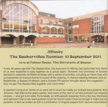 CD Affinity: The Baskervilles Reunion: 2011