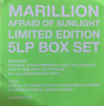 5LP Marillion: Afraid Of Sunlight DLX | LTD