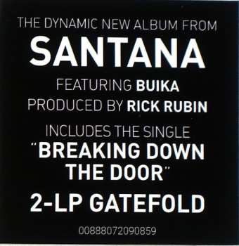 2LP Santana: Africa Speaks