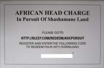2LP African Head Charge: In Pursuit Of Shashamane Land
