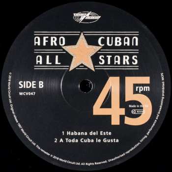 2LP Afro-Cuban All Stars: A Toda Cuba Le Gusta
