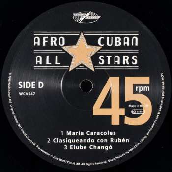 2LP Afro-Cuban All Stars: A Toda Cuba Le Gusta