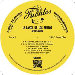 LP Afrosound: La Danza de Los Mirlos