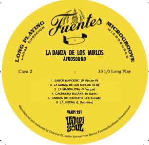 LP Afrosound: La Danza de Los Mirlos
