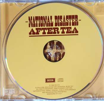2CD/Doos After Tea: National Disaster / After Tea