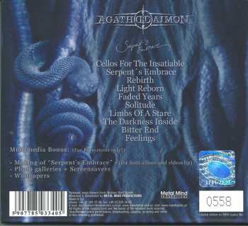 CD Agathodaimon: Serpent's Embrace LTD | NUM | DIGI