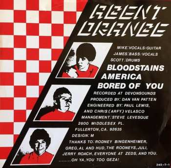 SP Agent Orange: Bloodstains