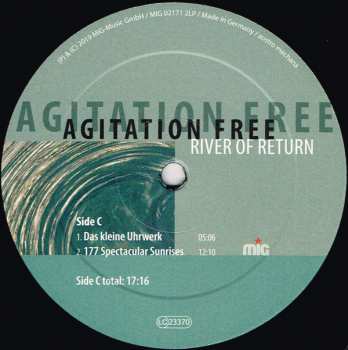 2LP Agitation Free: River of Return