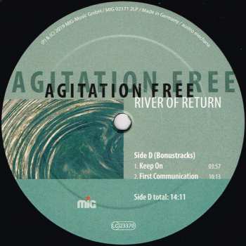 2LP Agitation Free: River of Return