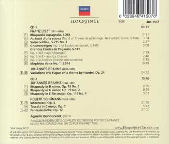 2CD Robert Schumann: Complete Recordings On Decca France