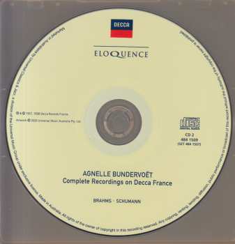 2CD Robert Schumann: Complete Recordings On Decca France