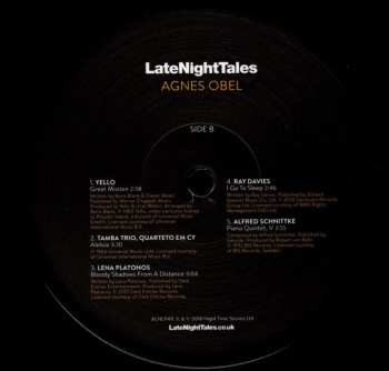 2LP Agnes Obel: LateNightTales