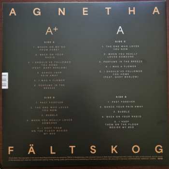 2LP Agnetha Fältskog: A+ CLR | DLX | LTD