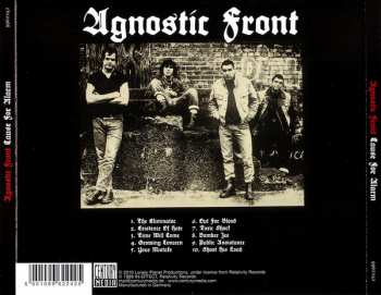 CD Agnostic Front: Cause For Alarm