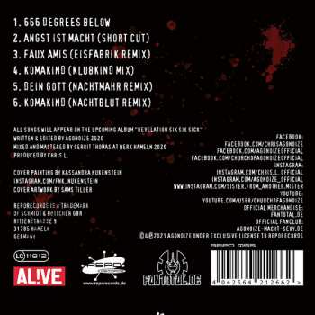 CD Agonoize: 666 Degrees Below LTD