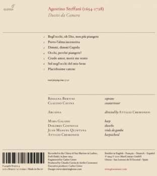 CD Agostino Steffani: Duetti Da Camera
