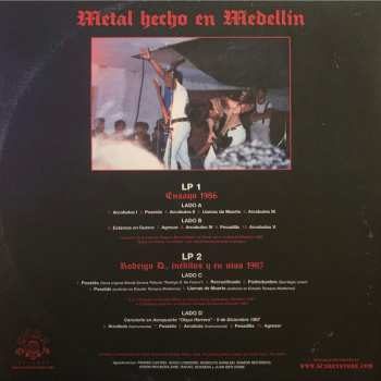 2LP Agressor: Llamas de Muerte - The Complete Ultra Sessions 1986-1987 LTD | CLR