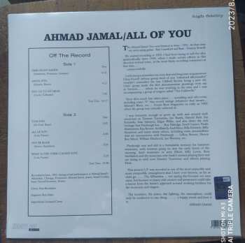 LP Ahmad Jamal: All Of You