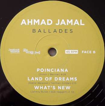 2LP Ahmad Jamal: Ballades