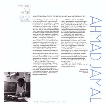 2LP Ahmad Jamal: Emerald City Nights (Live At The Penthouse 1965-1966) DLX | LTD | NUM