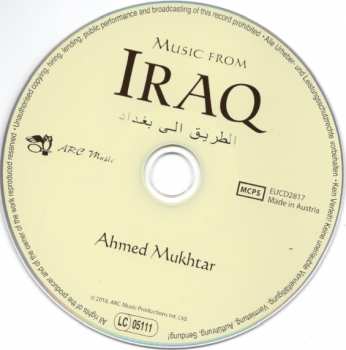 CD Ahmed Mukhtar: Music From Iraq