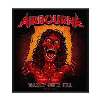 Merch Airbourne: Patch Breakin' Outta Hell