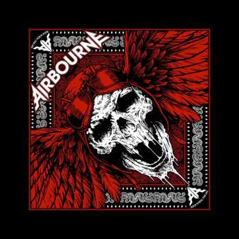 Merch Airbourne: Sjaal Red Skull