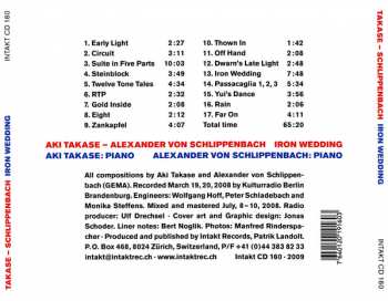 CD Alexander von Schlippenbach: Iron Wedding – Piano Duets
