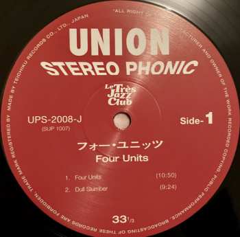 LP Masahiko Satoh: Four Units
