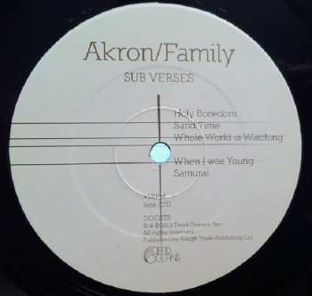 LP Akron/Family: Sub Verses