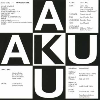 CD Aku-Aku: Knak 1992 / Humanquake