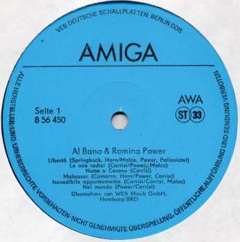 LP Al Bano & Romina Power: Al Bano & Romina Power