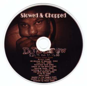 CD Al-D: Unconditional Luv A Memorial To DJ Screw (Slowed & Chopped)