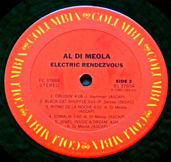 LP Al Di Meola: Electric Rendezvous