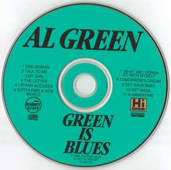 CD Al Green: Green Is Blues