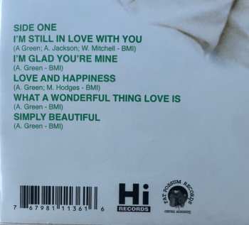 LP Al Green: I'm Still In Love With You LTD | CLR